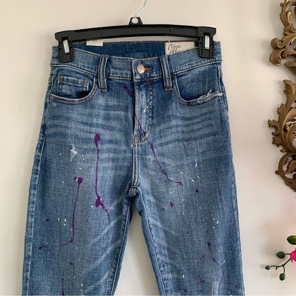 COSMIC BLUE LOVE HIGH WAIST JEANS - Picture 5 of 11